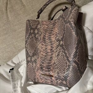 Brahmin in beautiful Silver Grey and Light Pink tones